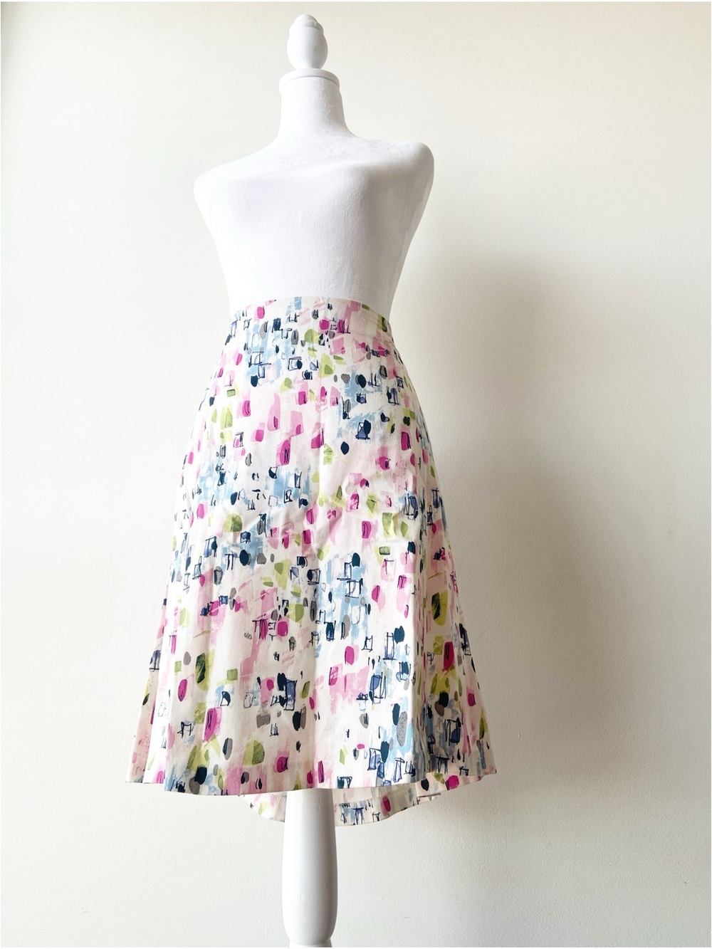 Cha Cha Vente Abstract Print Women's Skirt Size 12
